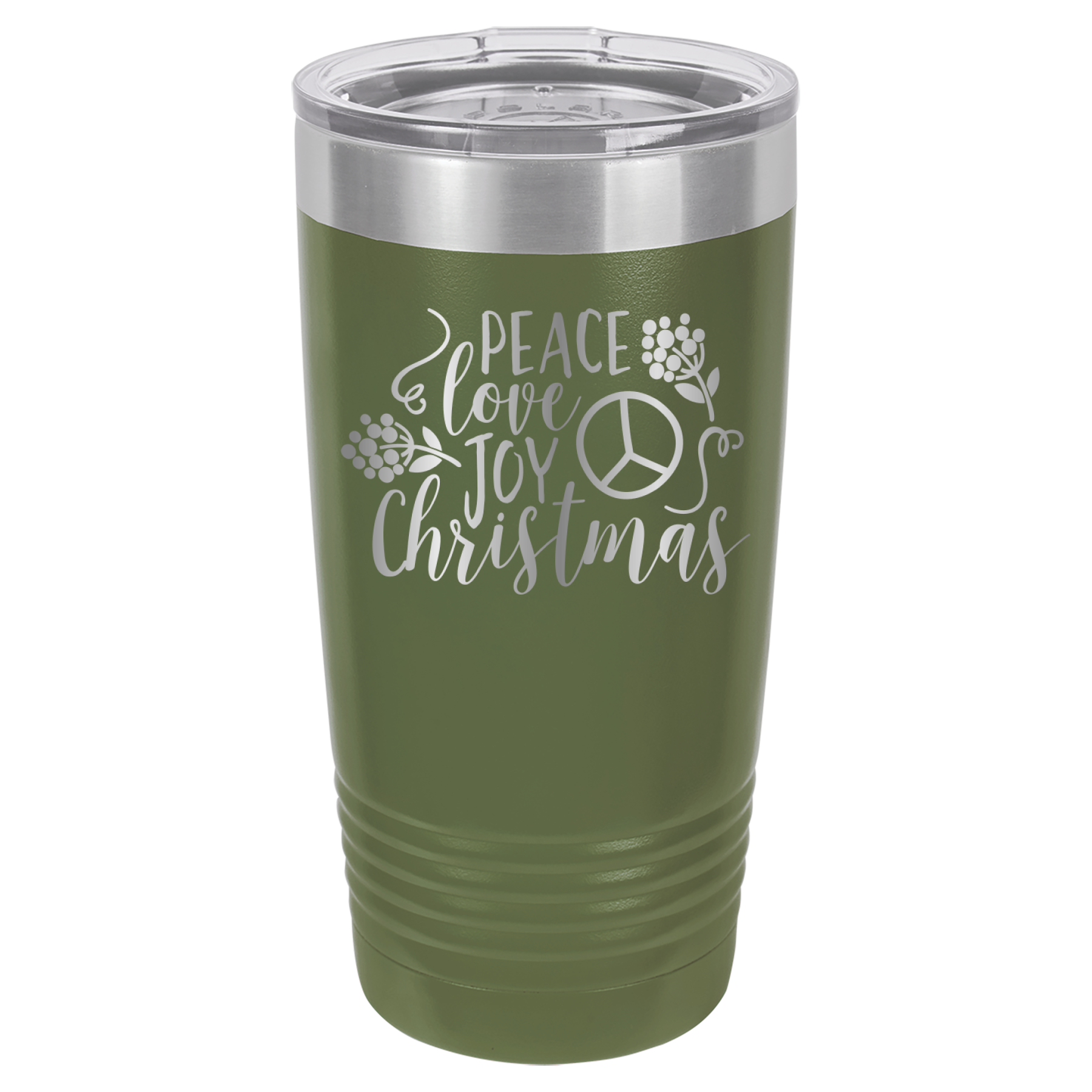 Peace Love Joy - Christmas - 20oz Polar Camel Tumbler image 10