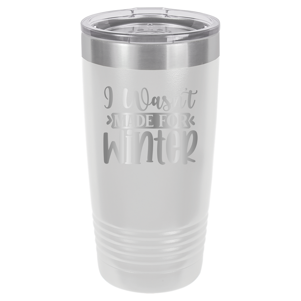 I Wasn't Made For Winter - 20oz Polar Camel Tumbler image 3