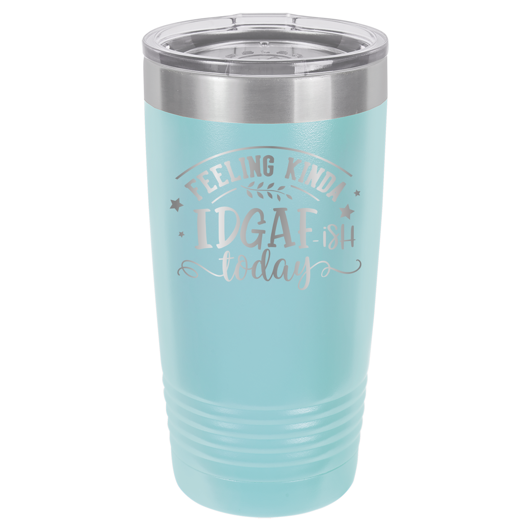 Kinda Feeling IDGAFish Today - 20oz Polar Camel Tumbler image 13