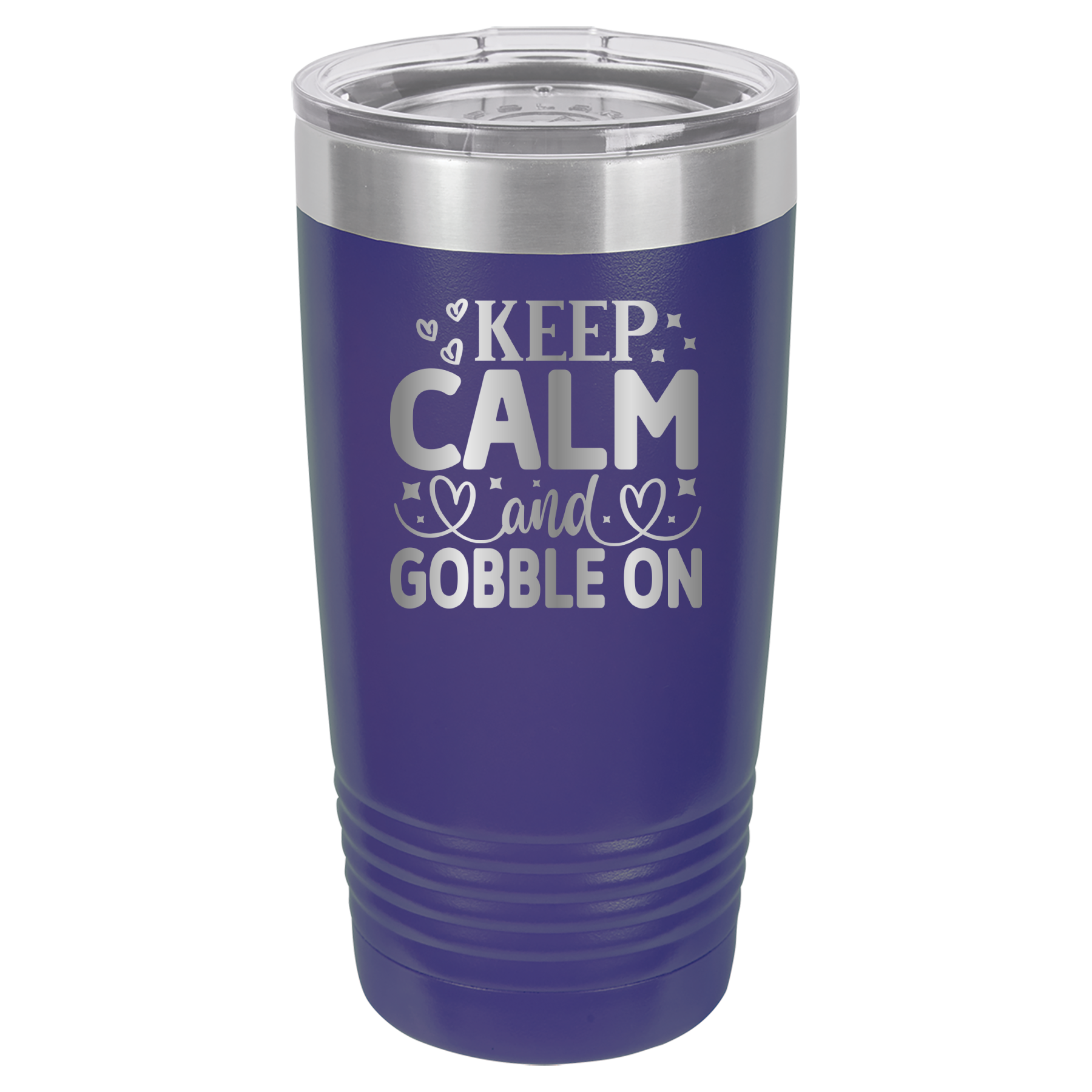 Keep Calm and Gobble On - 20oz Polar Camel Tumbler image 5