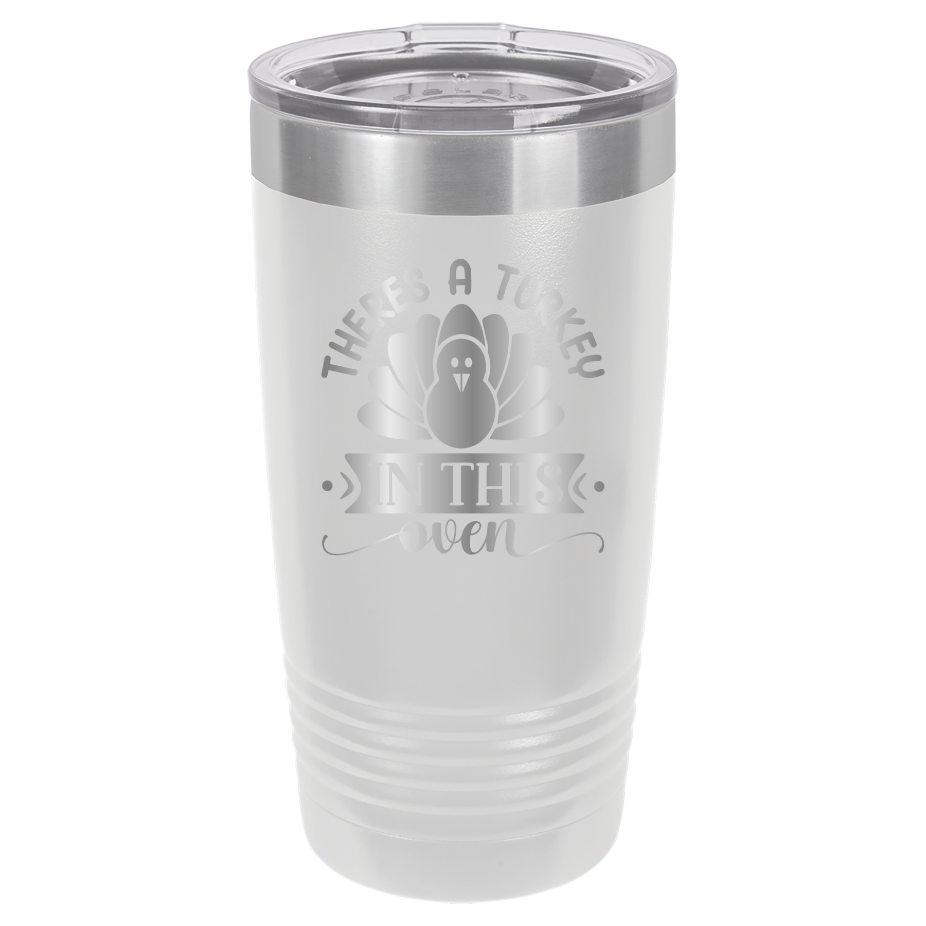 There's A Turkey In This Oven - 20oz Polar Camel Tumbler image 15