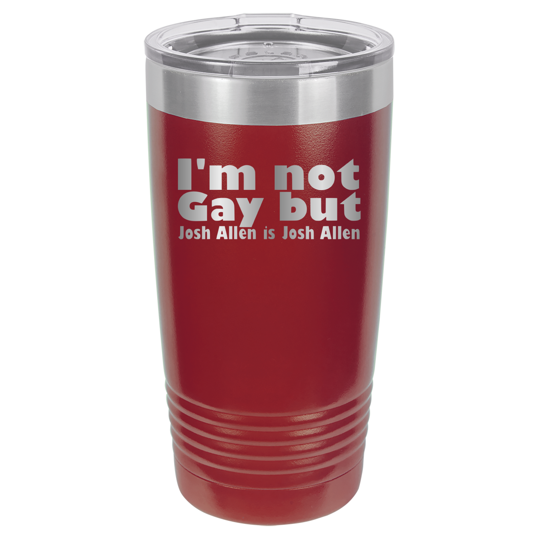 I'm Not Gay But Josh Allen Is Josh Allen - 20oz Polar Camel Tumbler image 10