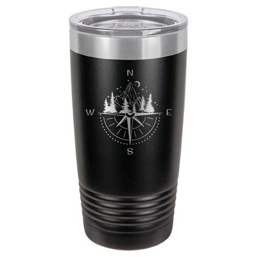Compass, Map, or Adventure - 20oz Polar Camel Tumbler image 0