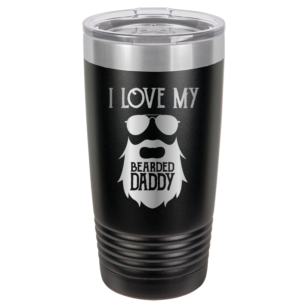 I Love My Bearded Daddy - 20oz Polar Camel Tumbler image 1