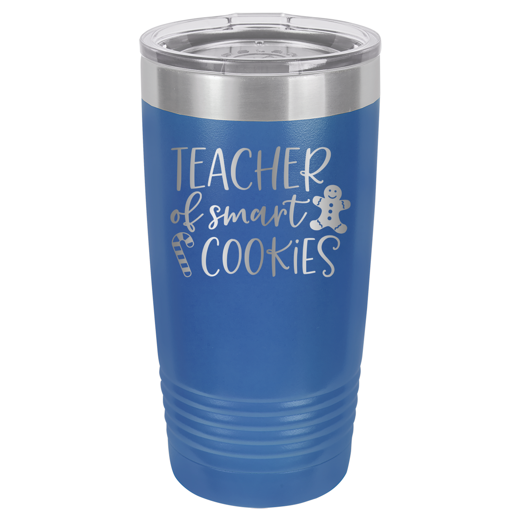 Teacher Of Smart Cookies - 20oz Polar Camel Tumbler - Royal Blue image