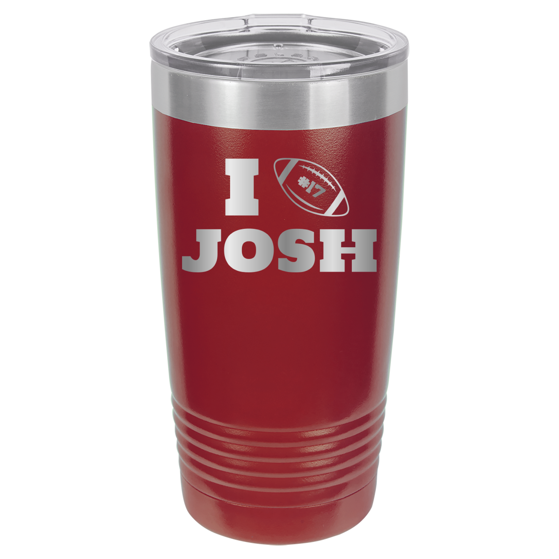 I Heart Josh - Josh Allen - 20oz Polar Camel Tumbler Buffalo Bills image 10