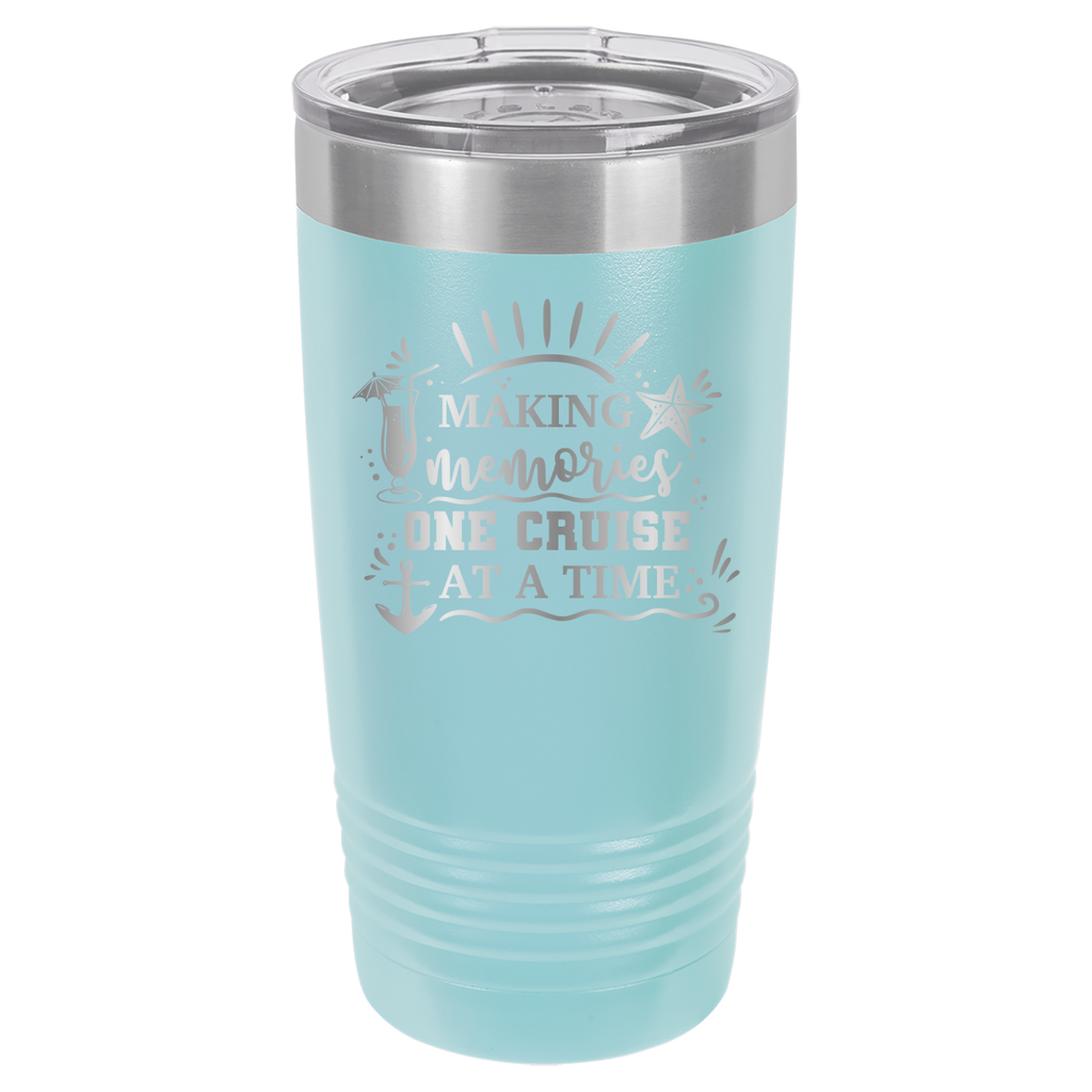 Making Memories One Cruise At A Time - 20oz Polar Camel Tumbler image 6
