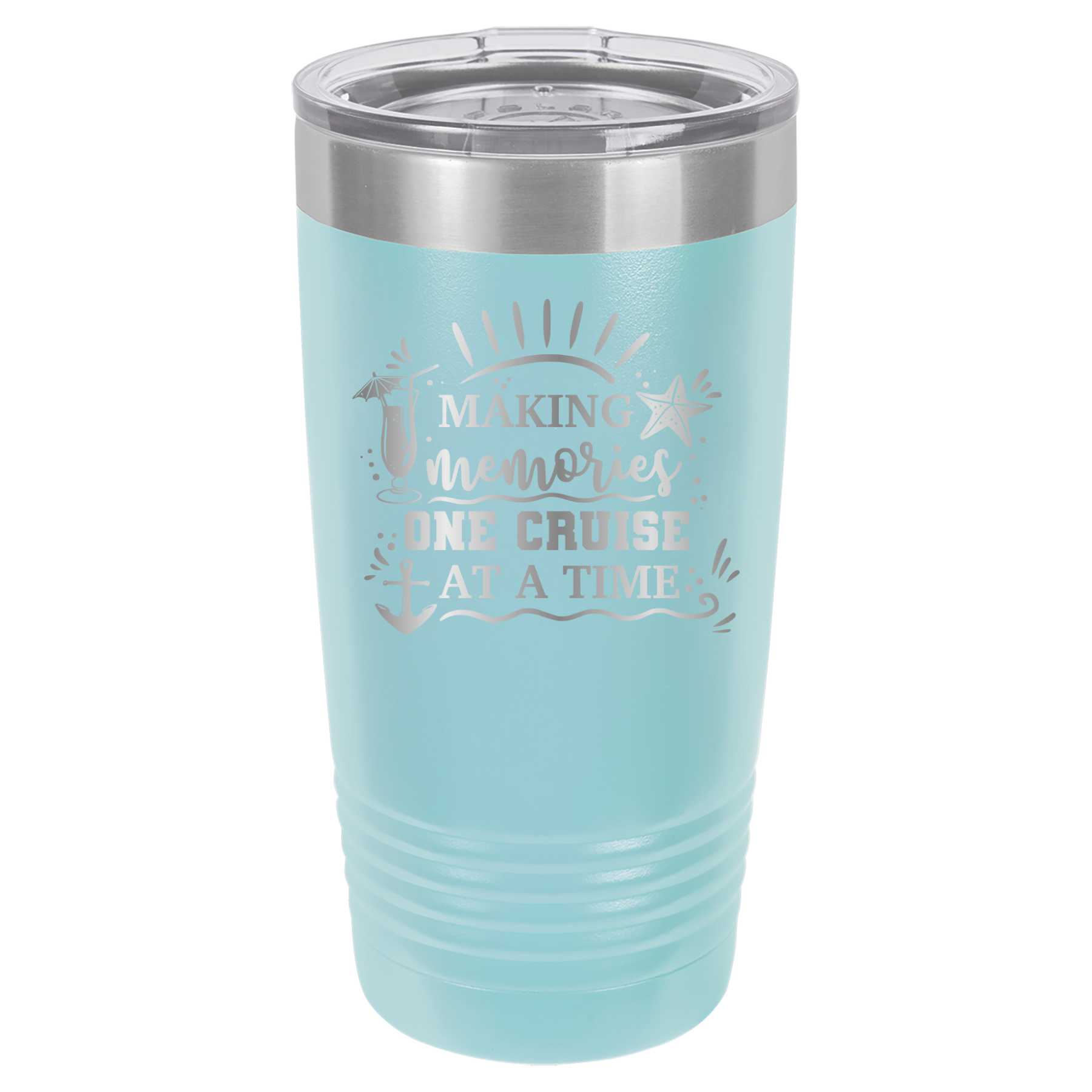 Making Memories One Cruise At A Time - 20oz Polar Camel Tumbler image 6