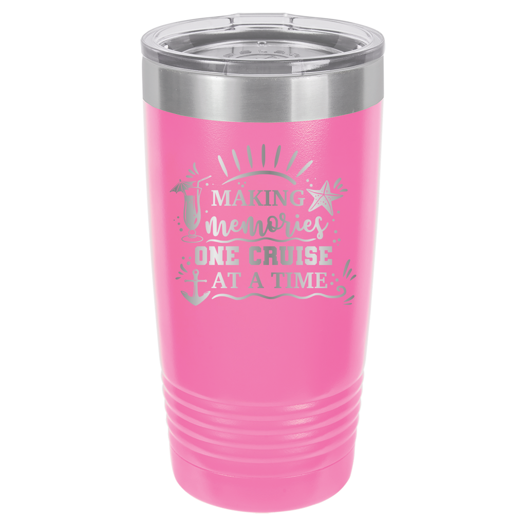 Making Memories One Cruise At A Time - 20oz Polar Camel Tumbler image 12