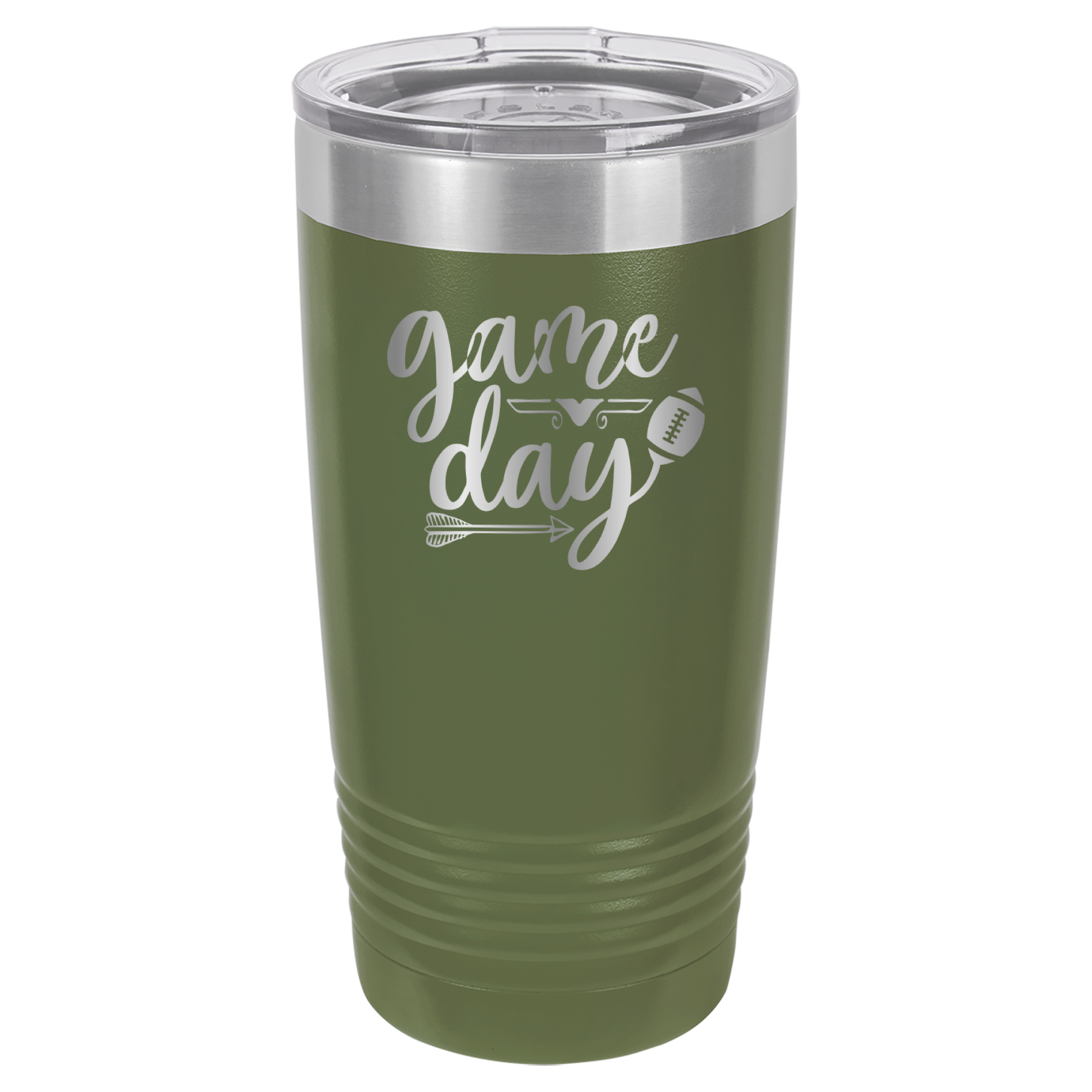 Game Day - Football - 20oz Polar Camel Tumbler image 0