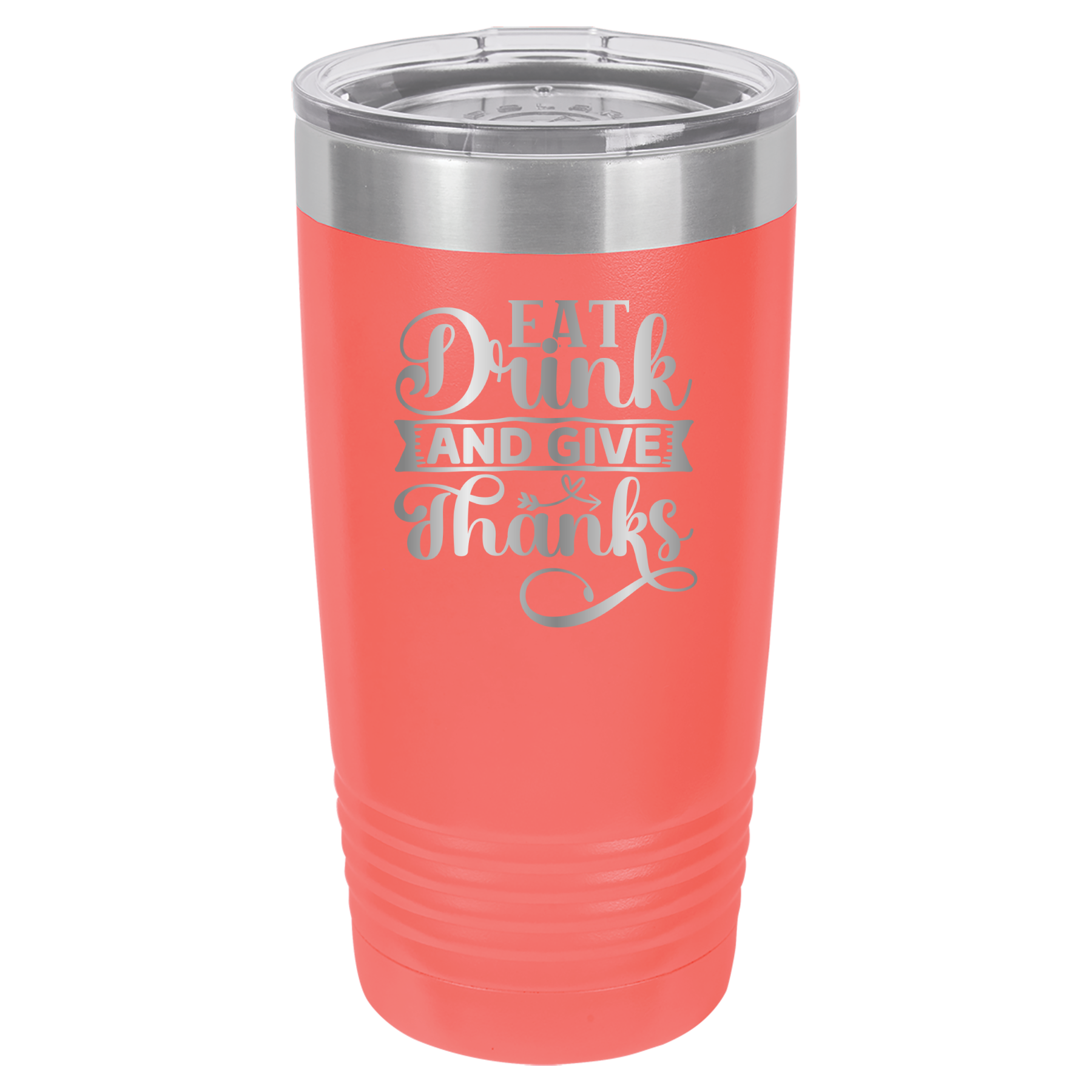 Eat, Drink, Give Thanks - 20oz Polar Camel Tumbler image 15