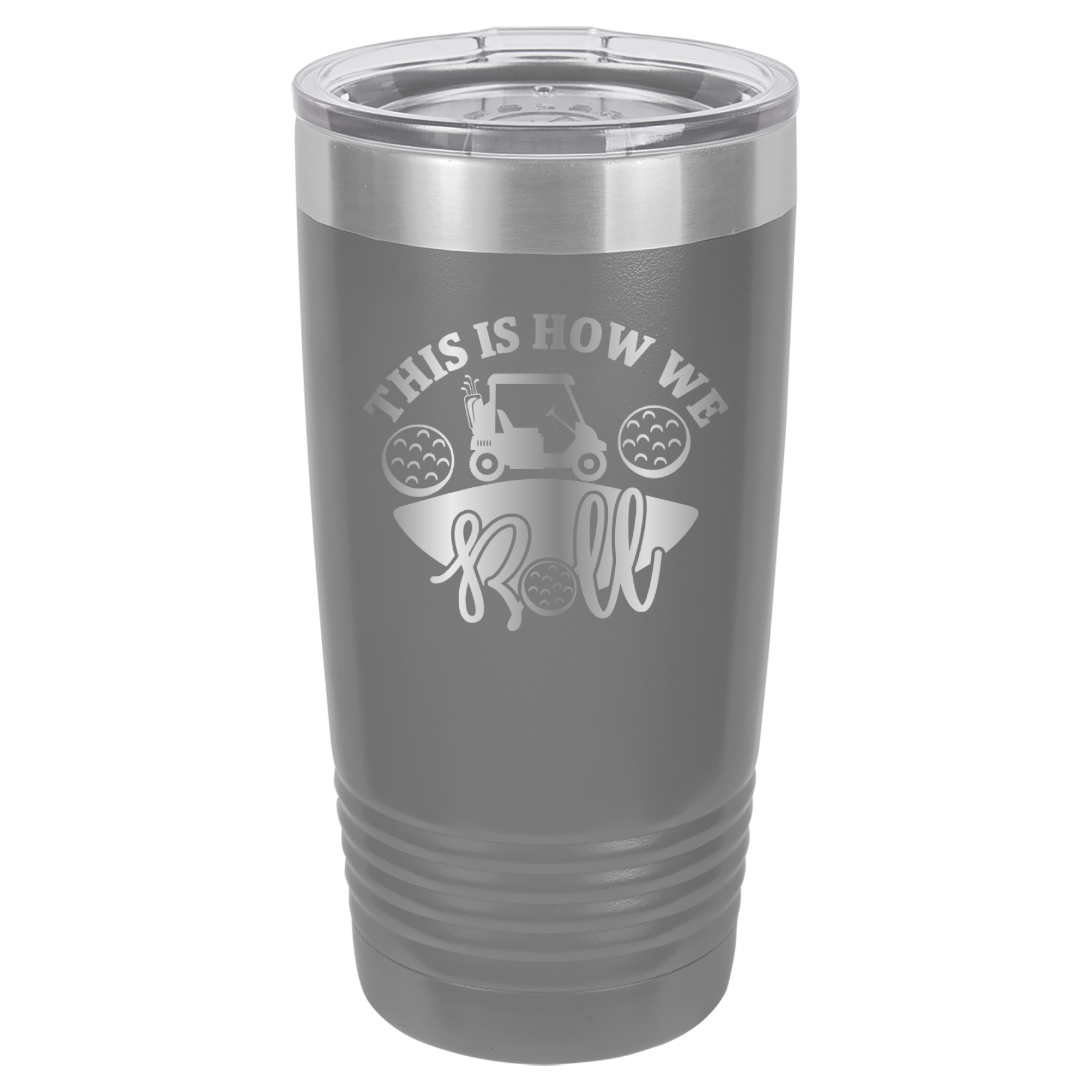 This Is How We Roll  -Golf - 20oz Polar Camel Tumbler image 14