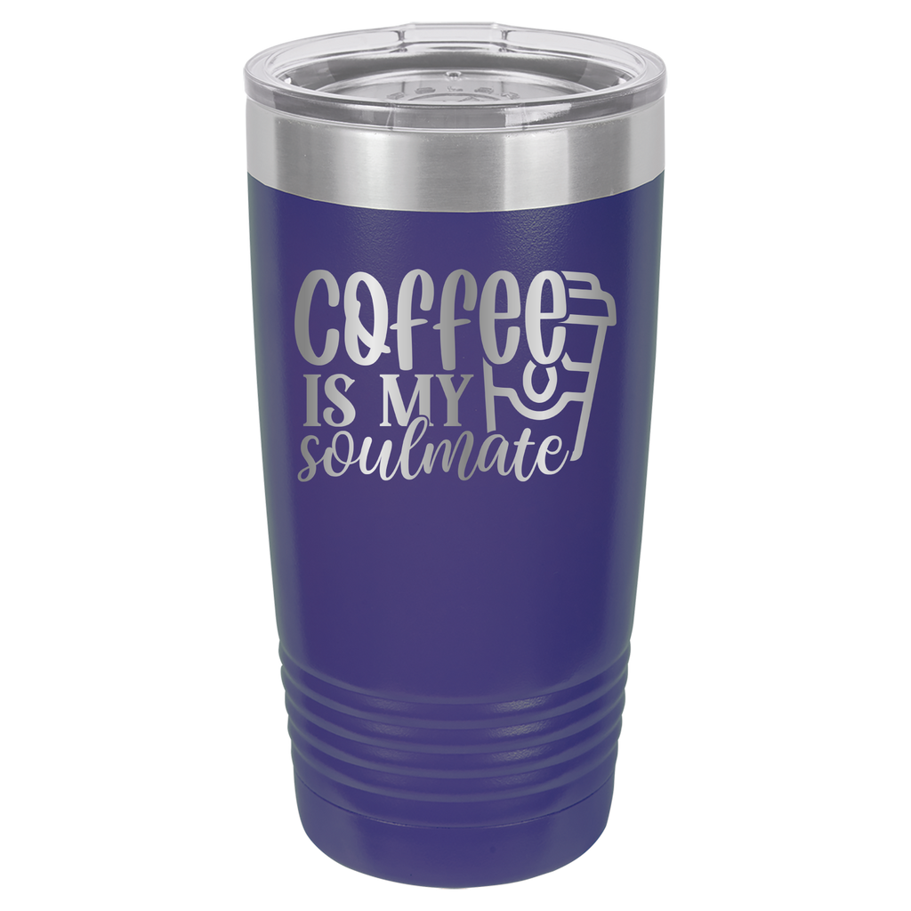 Coffee Is My Soulmate - 20oz Polar Camel Tumber image 13