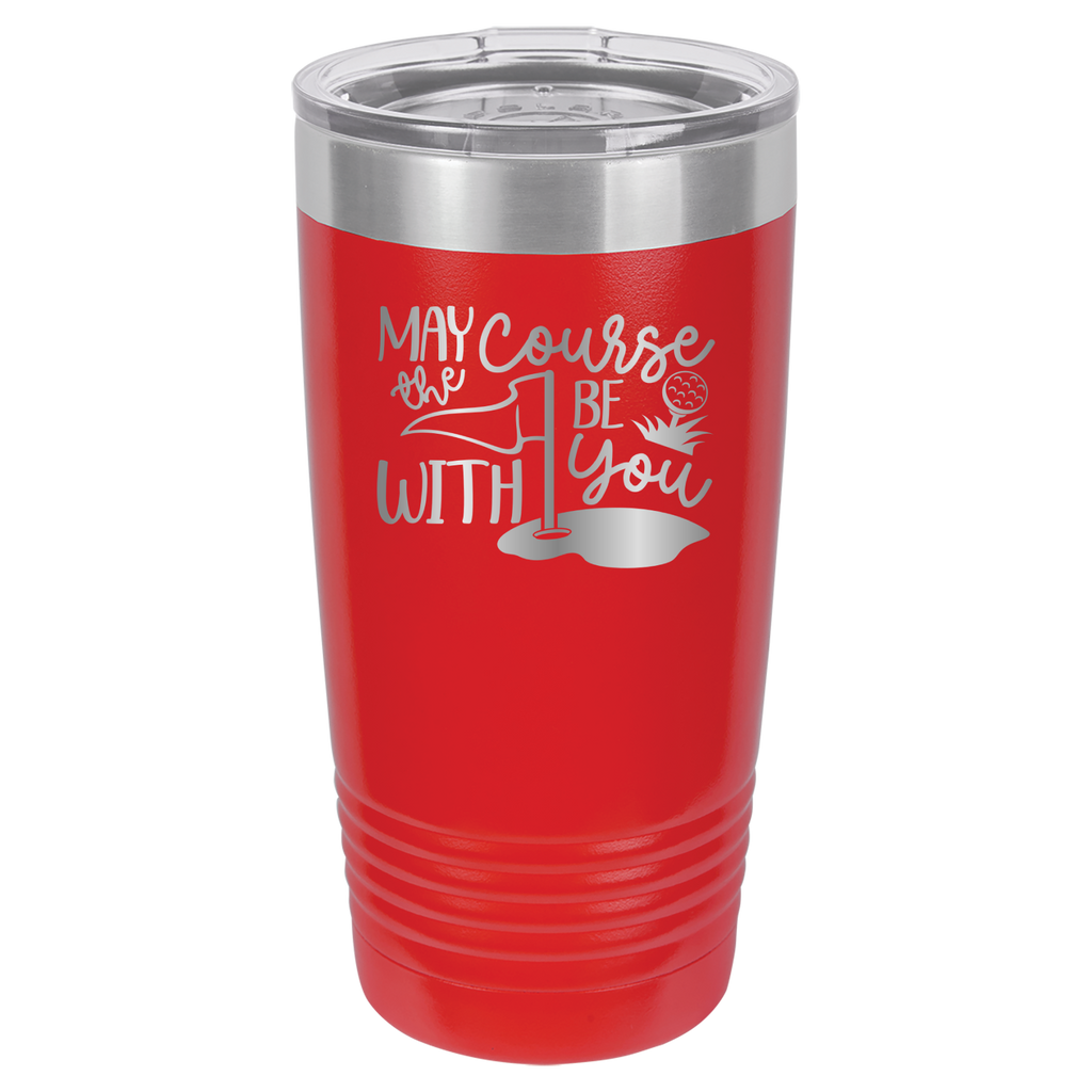 May The Course Be With You - Golf - 20oz Polar Camel Tumbler image 14