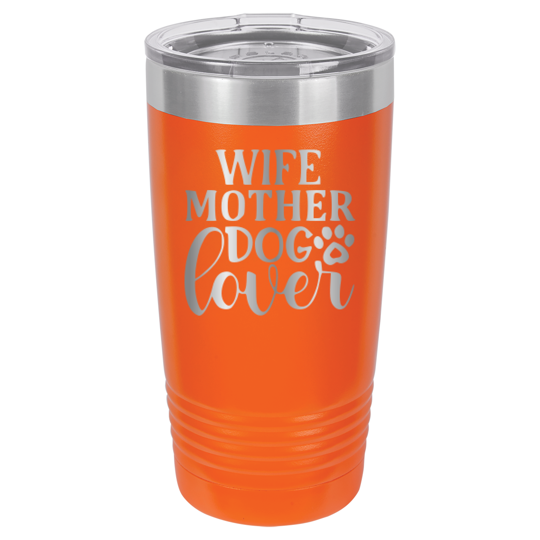 Wife, Mother, Dog Lover - 20oz Polar Camel Tumbler image 7