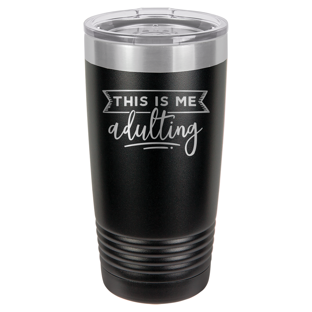 This Is Me Adulting - 20oz Polar Camel Tumbler image 16