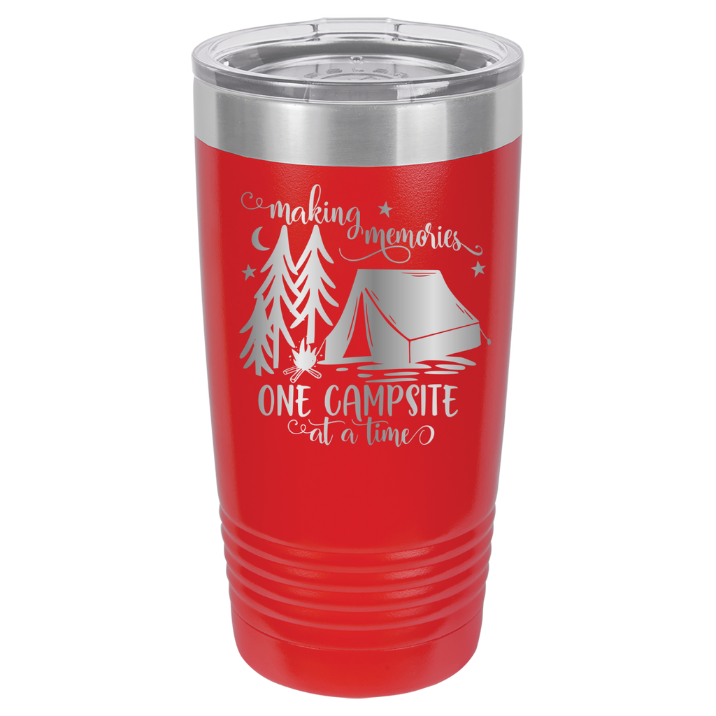 Making Memories One Campsite At A Time - 20oz Polar Camel Tumbler image 2