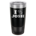 I Heart Josh - Josh Allen - 20oz Polar Camel Tumbler Buffalo Bills image 17