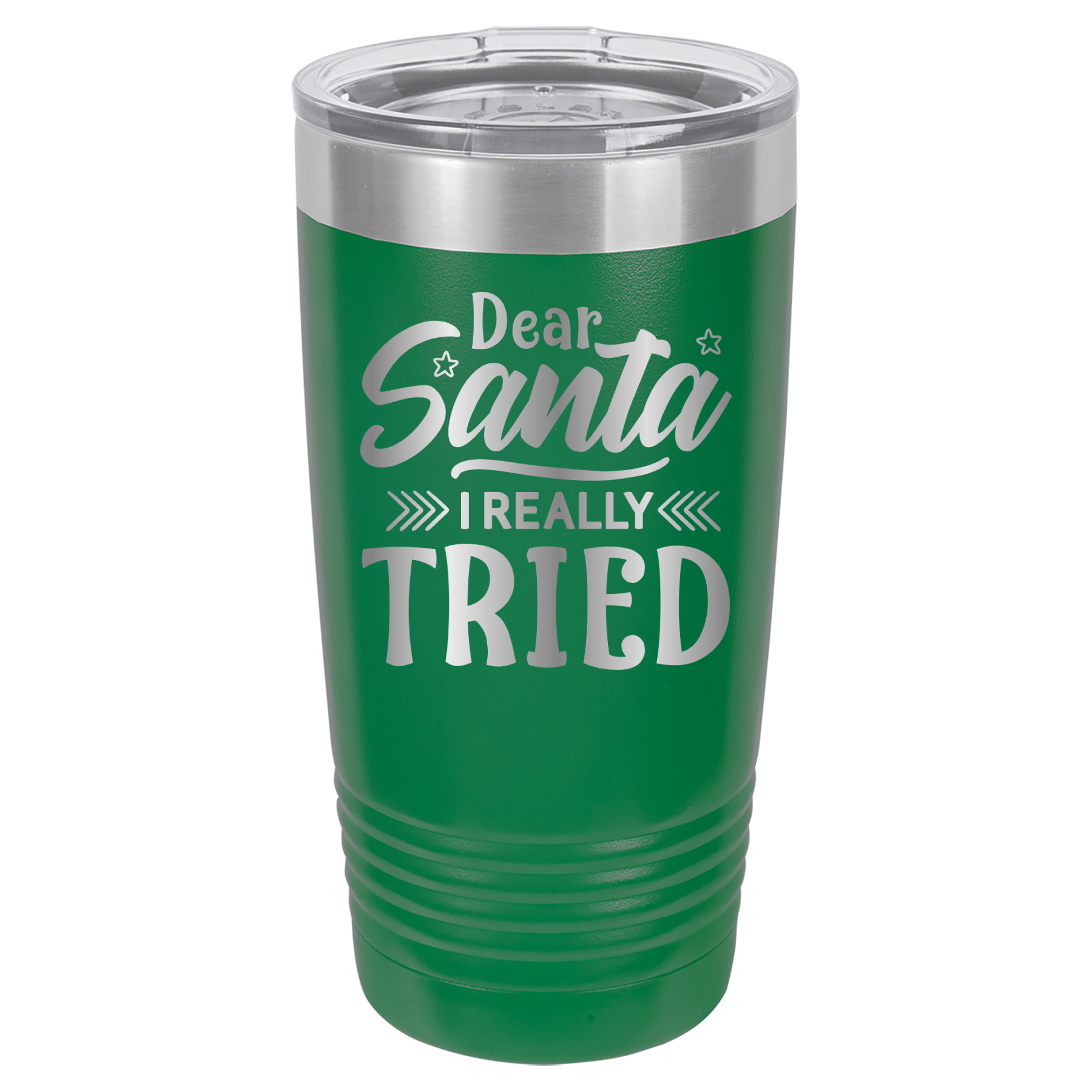 Dear Santa I Really Tried - 20oz Polar Camel Tumbler image 12