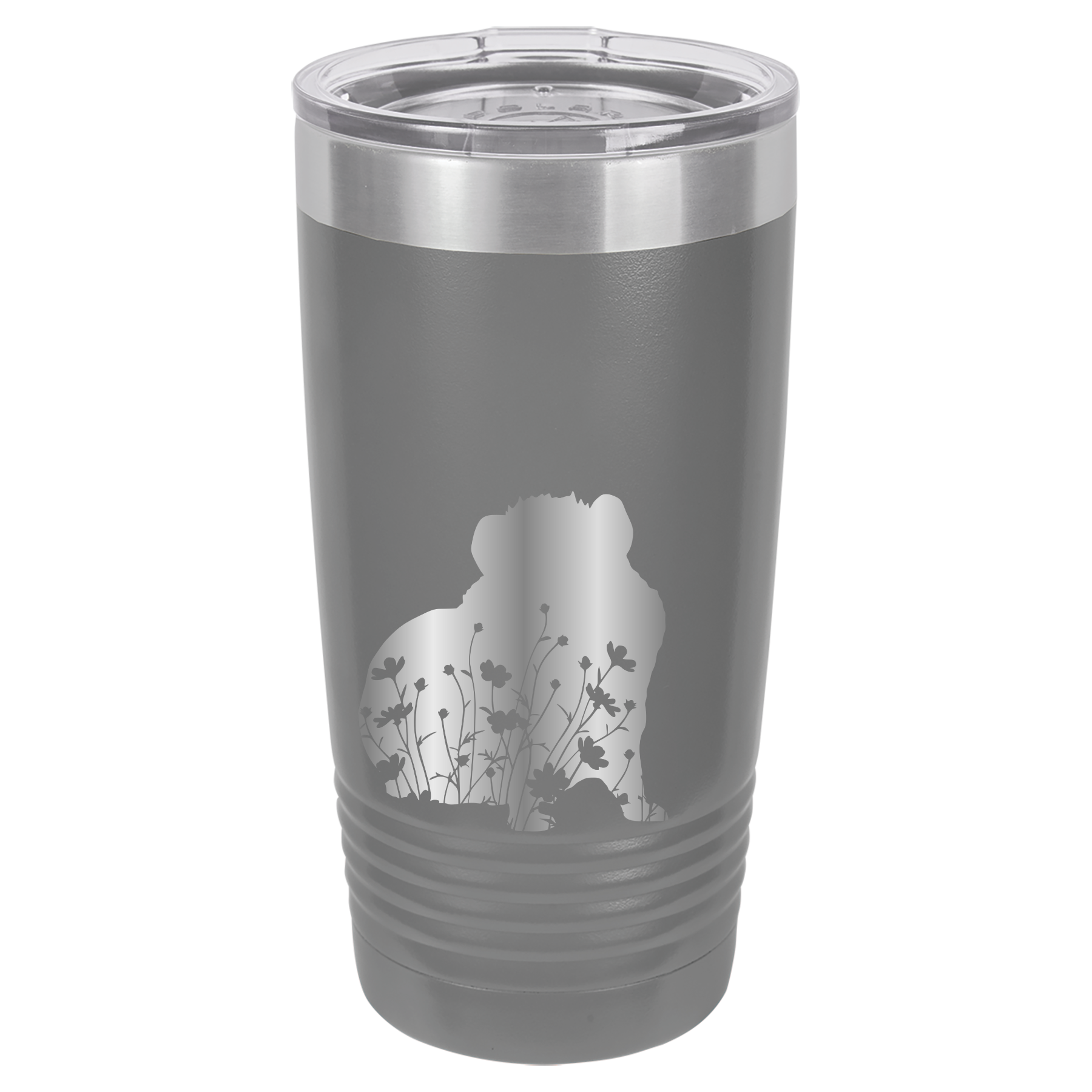 Floral Guinea Pig Design - 20oz Polar Camel Tumbler image 14