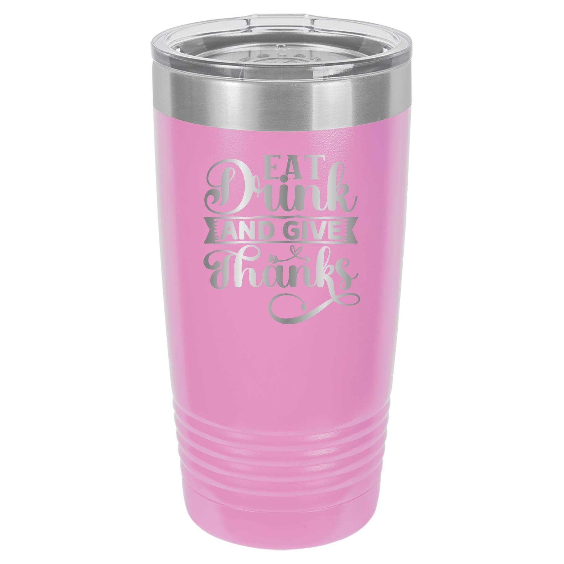Eat, Drink, Give Thanks - 20oz Polar Camel Tumbler image 11