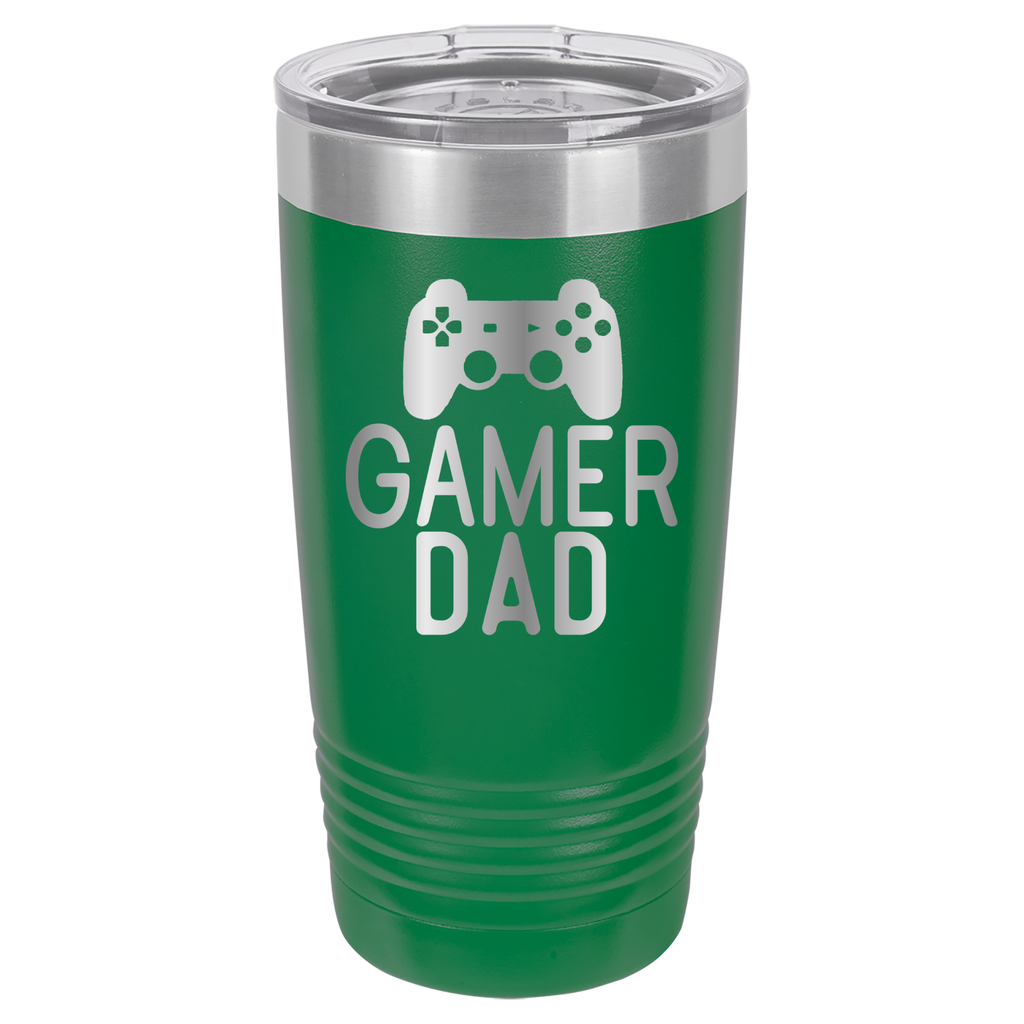 Gamer Dad - 20oz Polar Camel Tumbler - Green image