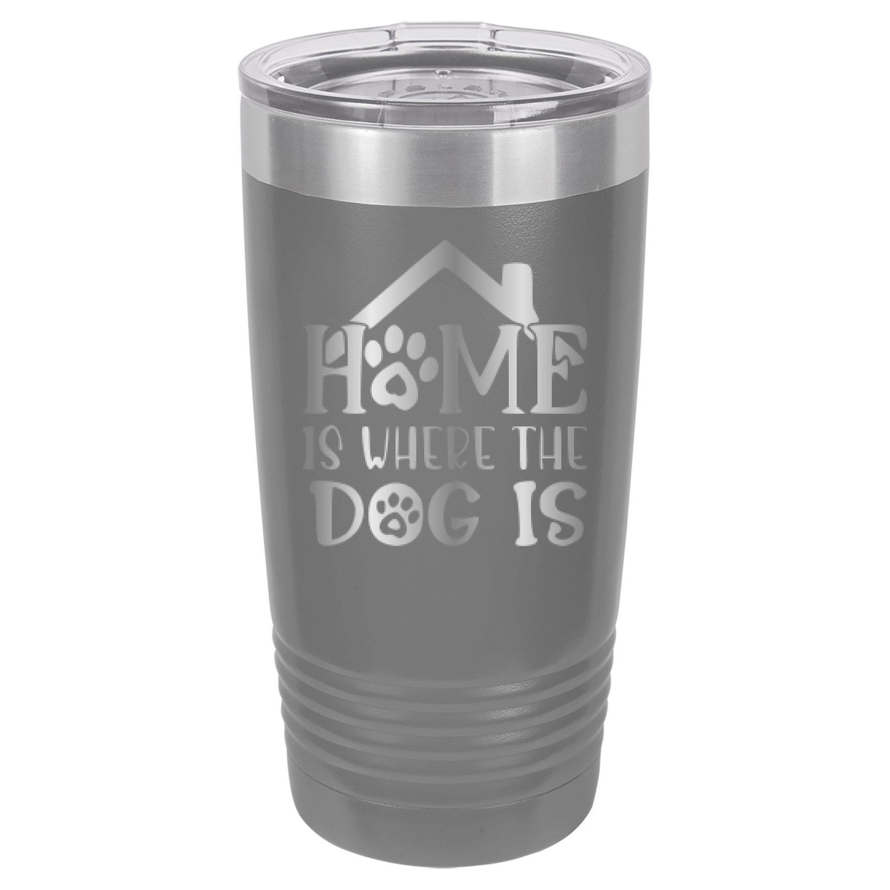 Home Is Where The Dog Is - 20oz Polar Camel Tumbler image 14