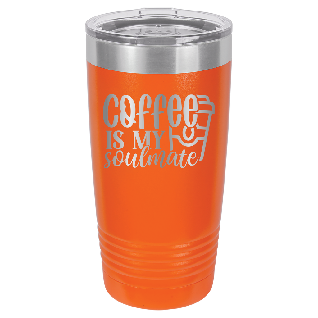 Coffee Is My Soulmate - 20oz Polar Camel Tumber image 11