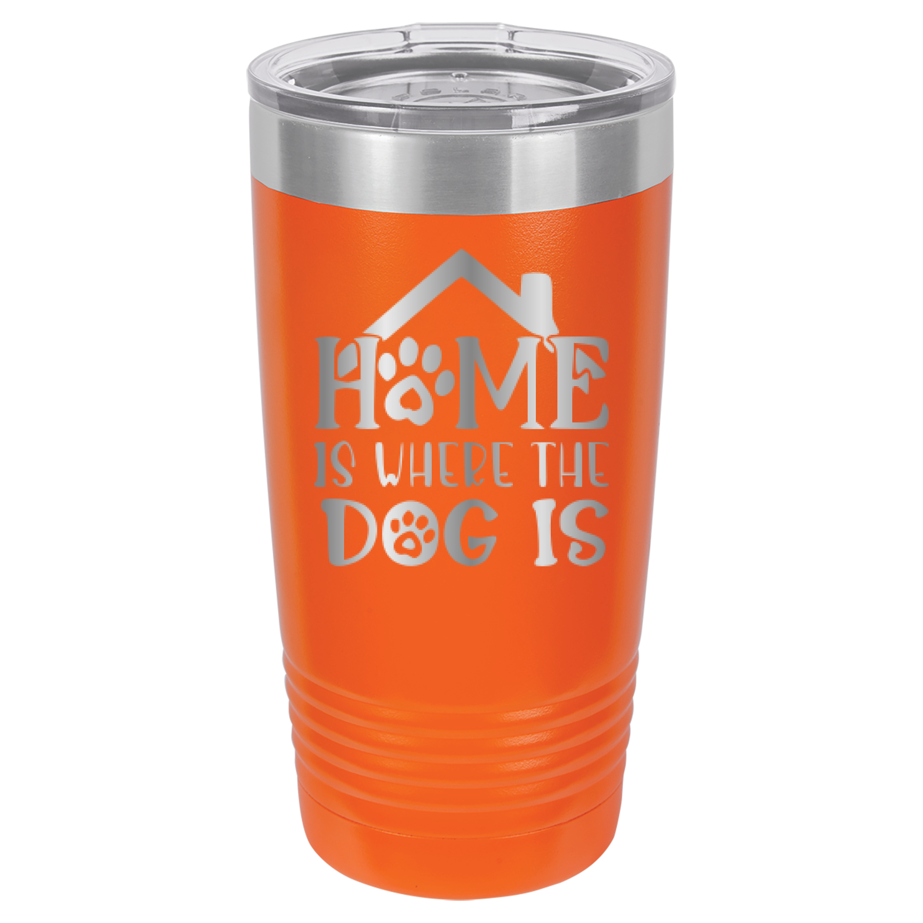 Home Is Where The Dog Is - 20oz Polar Camel Tumbler image 7