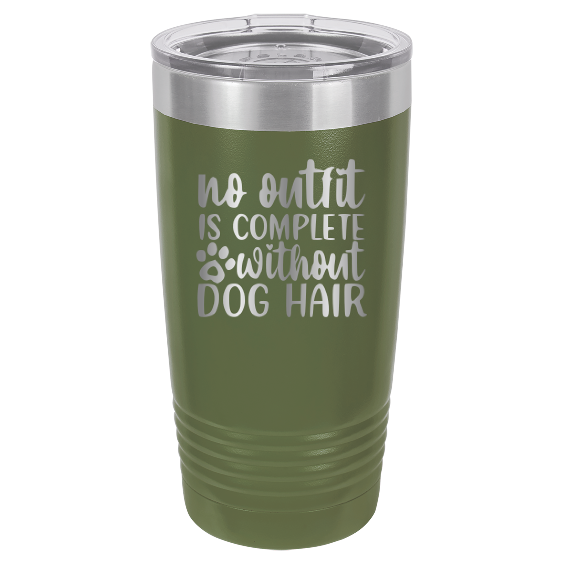 No Outfit Is Complete Without Dog Hair - 20oz Polar Camel Tumbler image 8