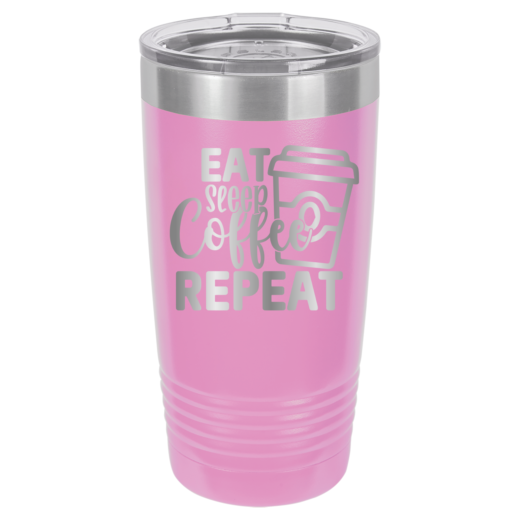 Eat, Sleep, Coffee, Repeat - 20oz Polar Camel Tumbler - For Coffee Lovers! image 11