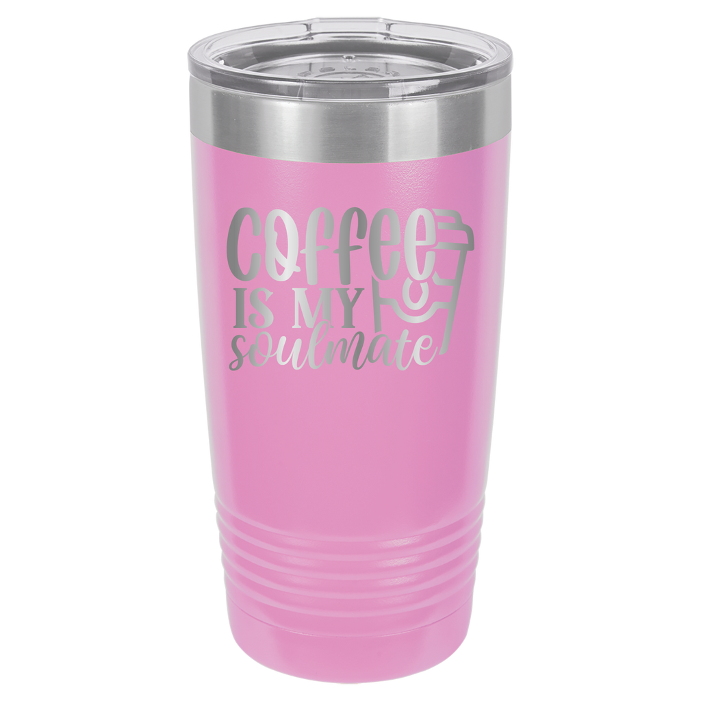 Coffee Is My Soulmate - 20oz Polar Camel Tumber image 7