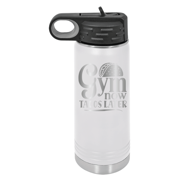 Gym Now, Tacos Later - 20oz Polar Camel Tumbler - Sip in Style! image 6