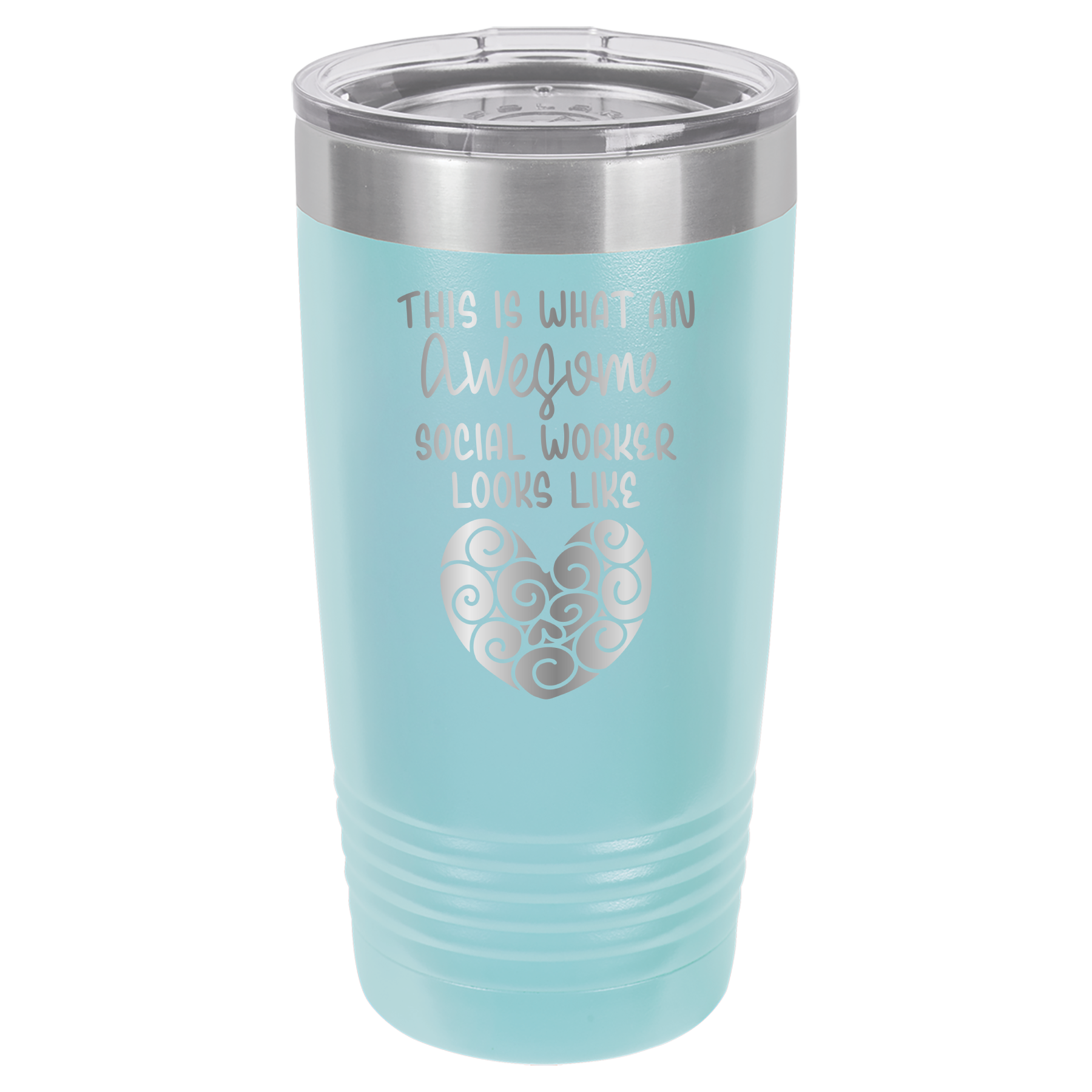 This Is What An Awesome Social Worker Looks Like - 20oz Polar Camel Tumbler image 17