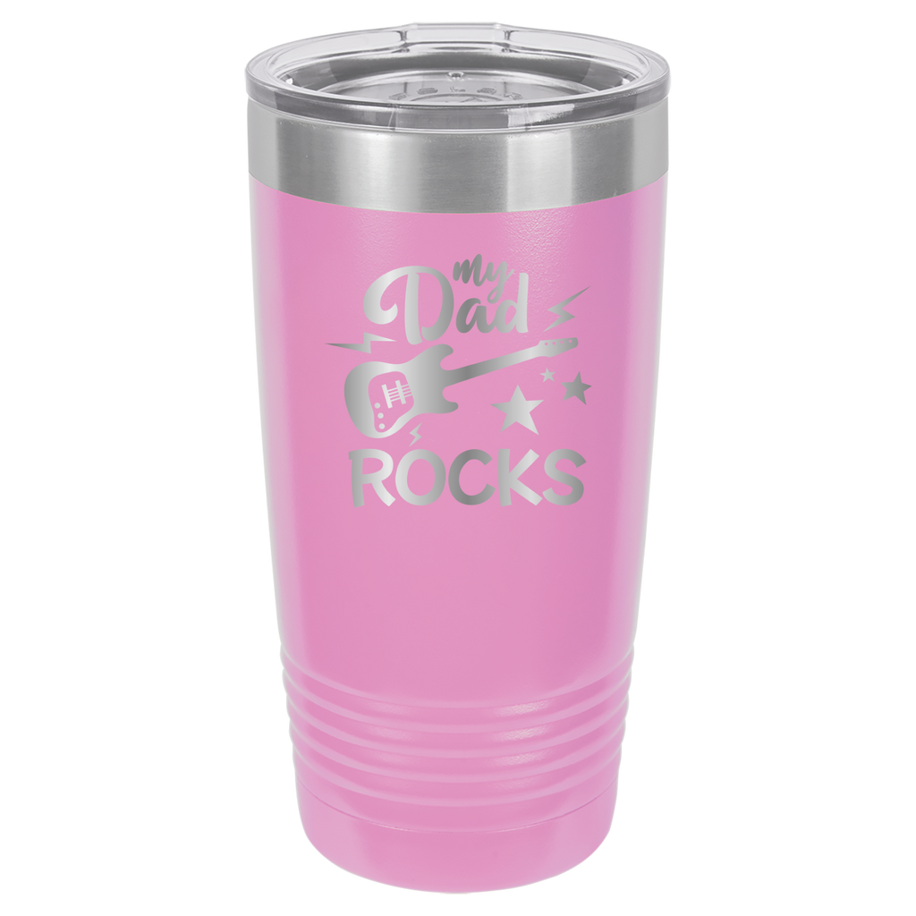 My Dad Rocks - 20oz Polar Camel Tumbler image 7
