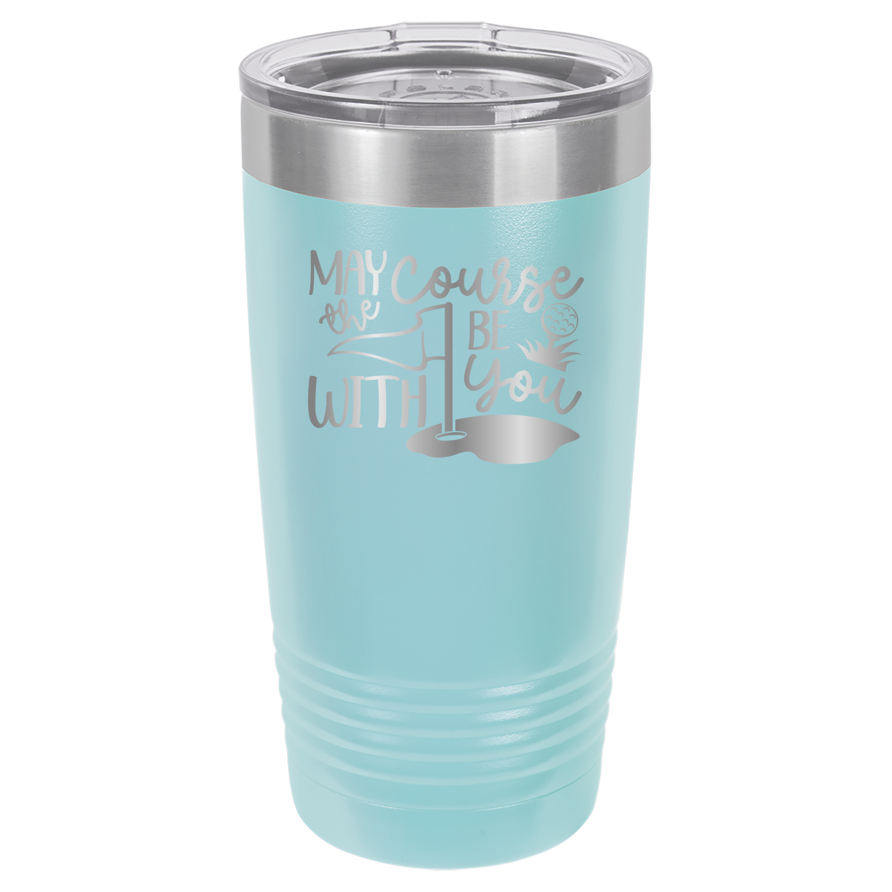 May The Course Be With You - Golf - 20oz Polar Camel Tumbler image 6