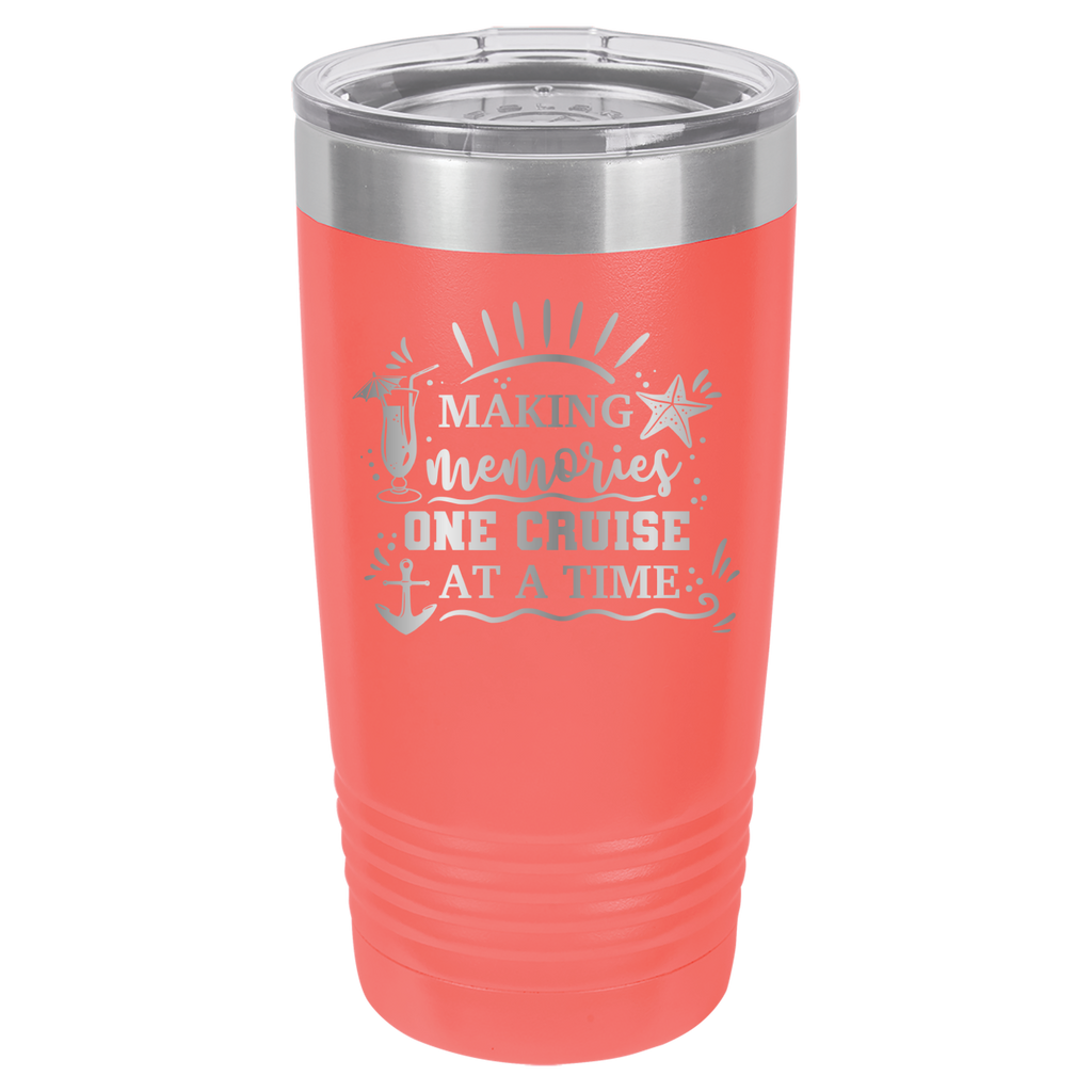 Making Memories One Cruise At A Time - 20oz Polar Camel Tumbler image 0