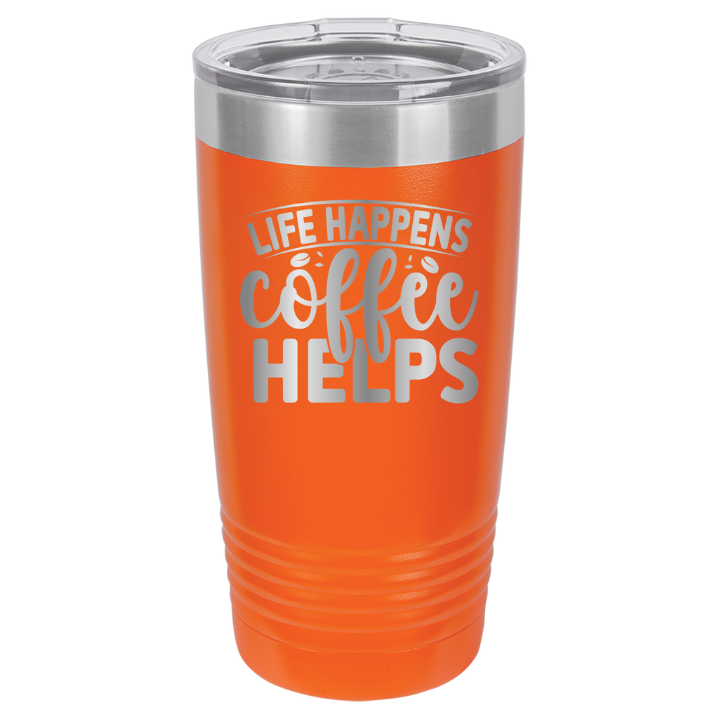 Life Happens Coffee Helps - 20oz Polar Camel Tumbler image 7