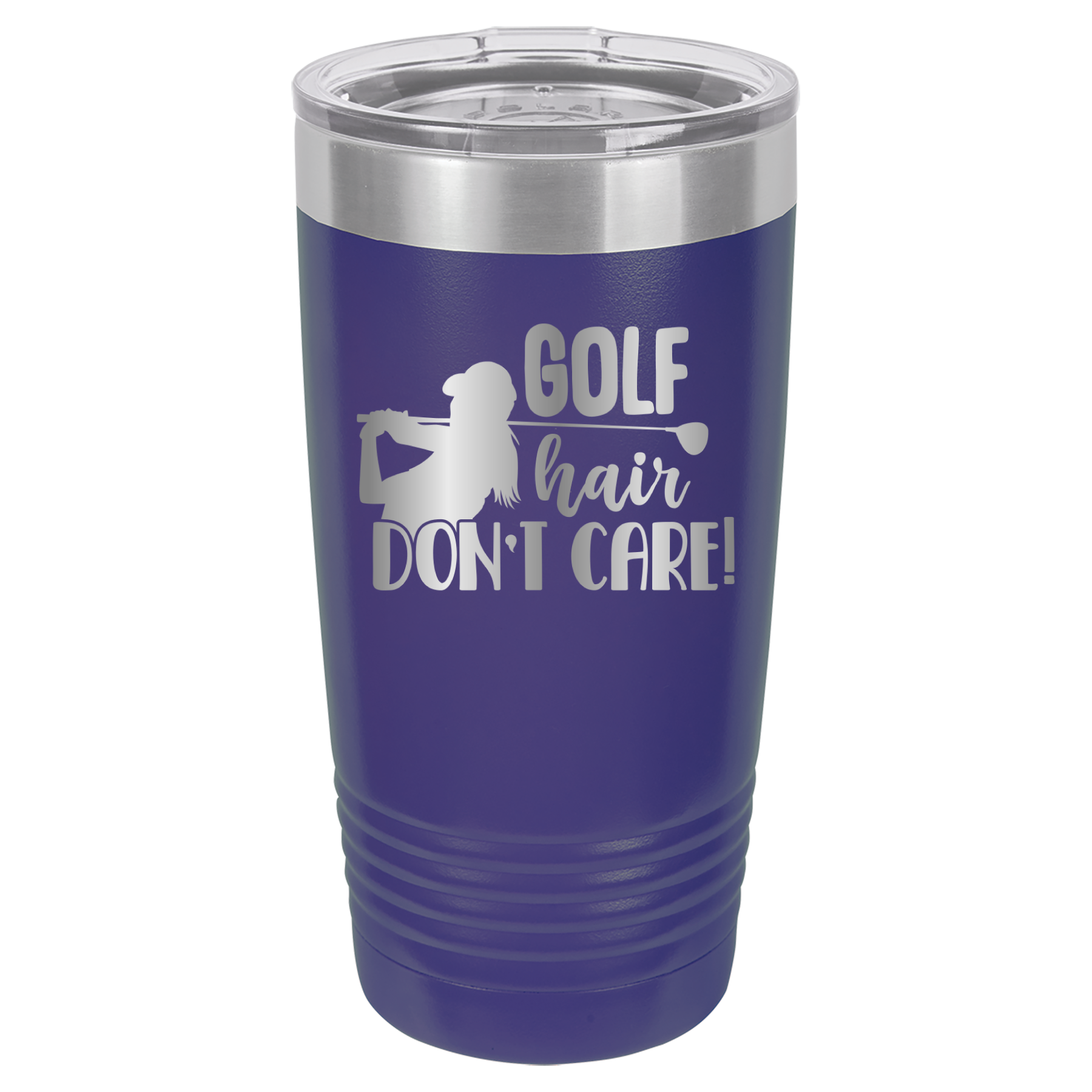 Golf Hair, Don't Care - 20oz Polar Camel Tumbler image 13