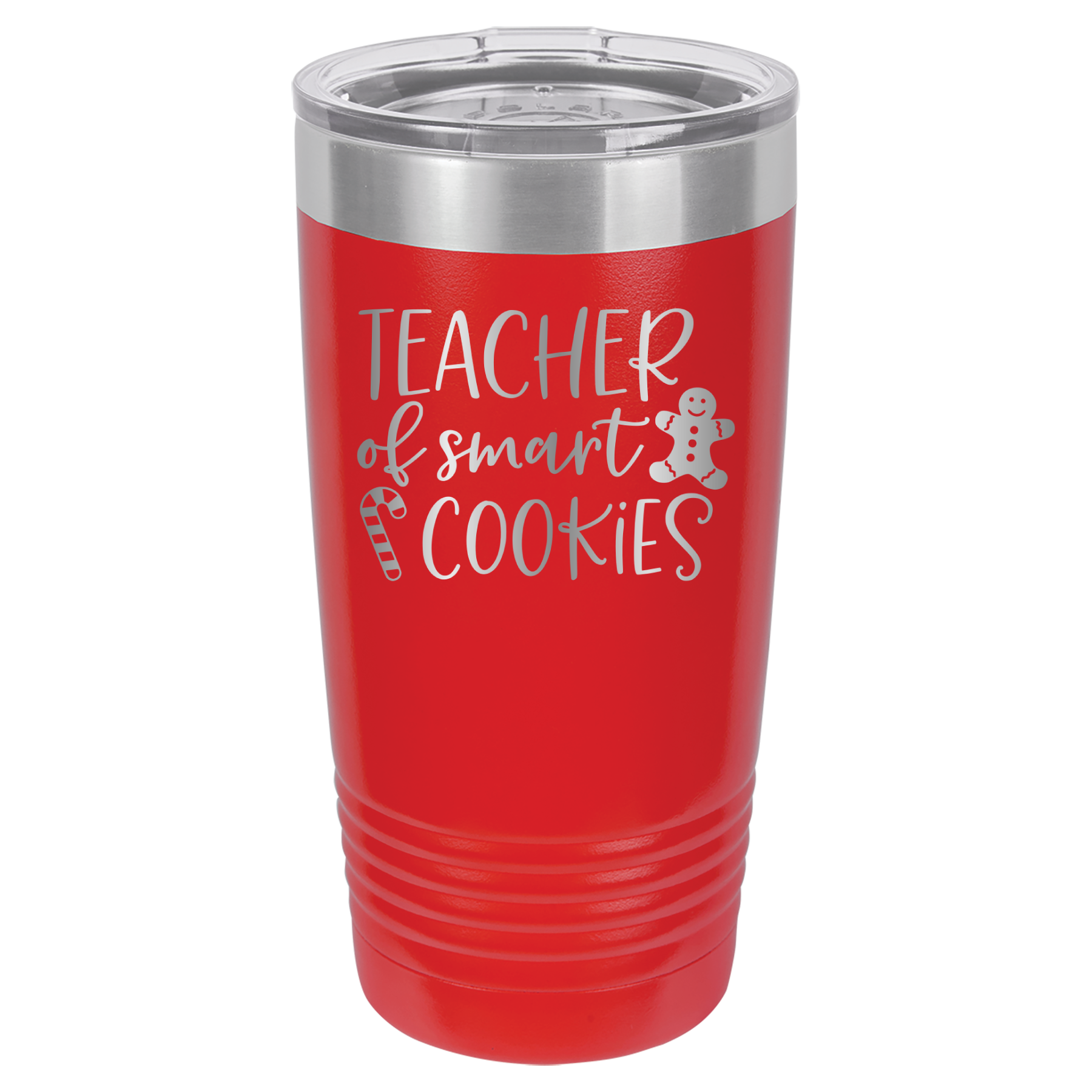 Teacher Of Smart Cookies - 20oz Polar Camel Tumbler - Red image