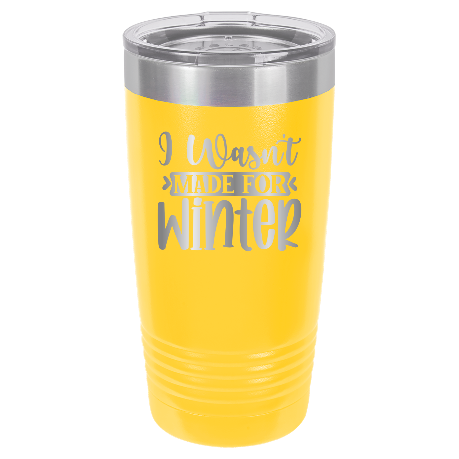 I Wasn't Made For Winter - 20oz Polar Camel Tumbler image 2