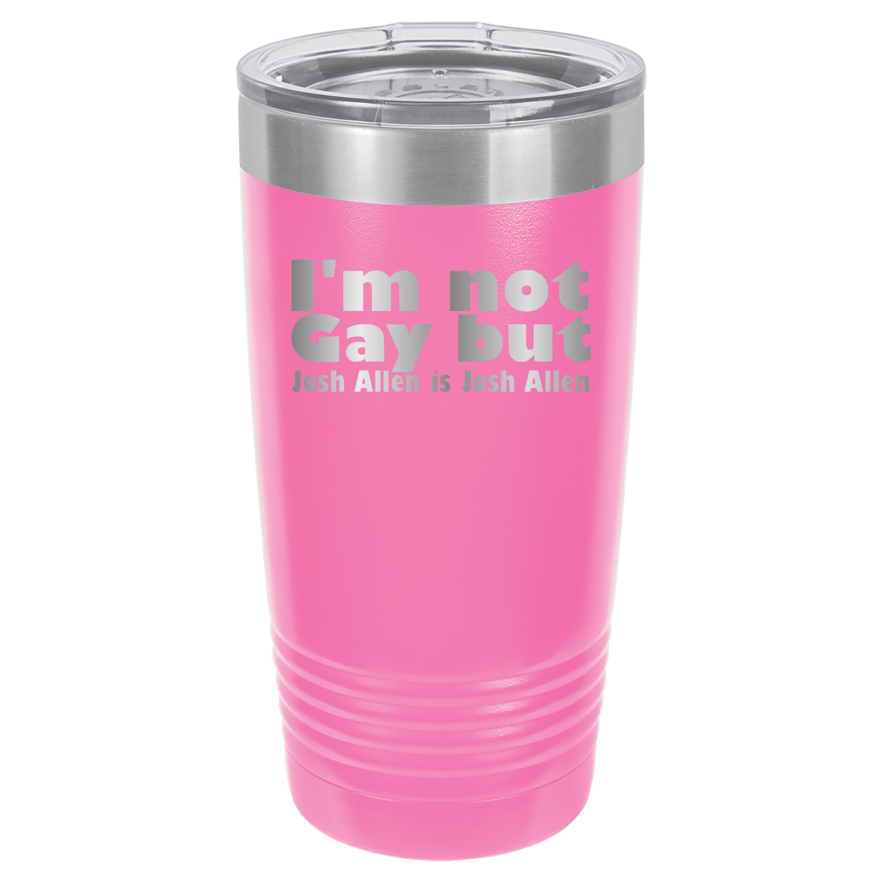 I'm Not Gay But Josh Allen Is Josh Allen - 20oz Polar Camel Tumbler image 6