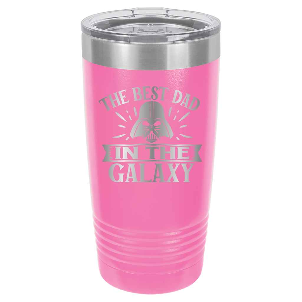 The Best Dad In The Galaxy - 20oz Polar Camel Tumbler image 5