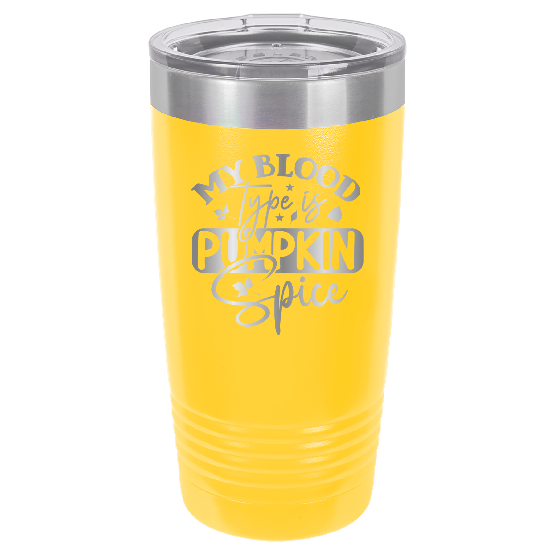 My Blood Type Is Pumpkin Spice - 20oz Polar Camel Tumbler image 17