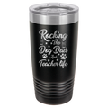Rocking The Dog Dad And Teacher Life - 20oz Polar Camel Tumbler image 17