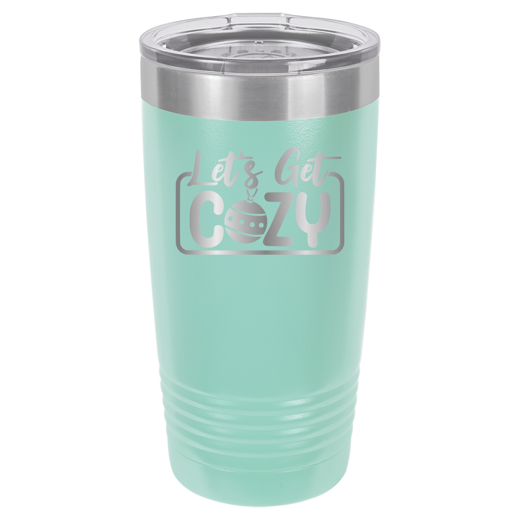 Let's Get Cozy - 20oz Polar Camel Tumbler image 4