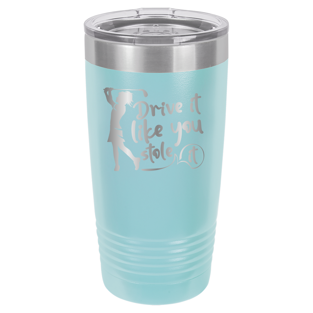 Drive It Like You Stole It (Female) - Golf - 20oz Polar Camel Tumbler image 12