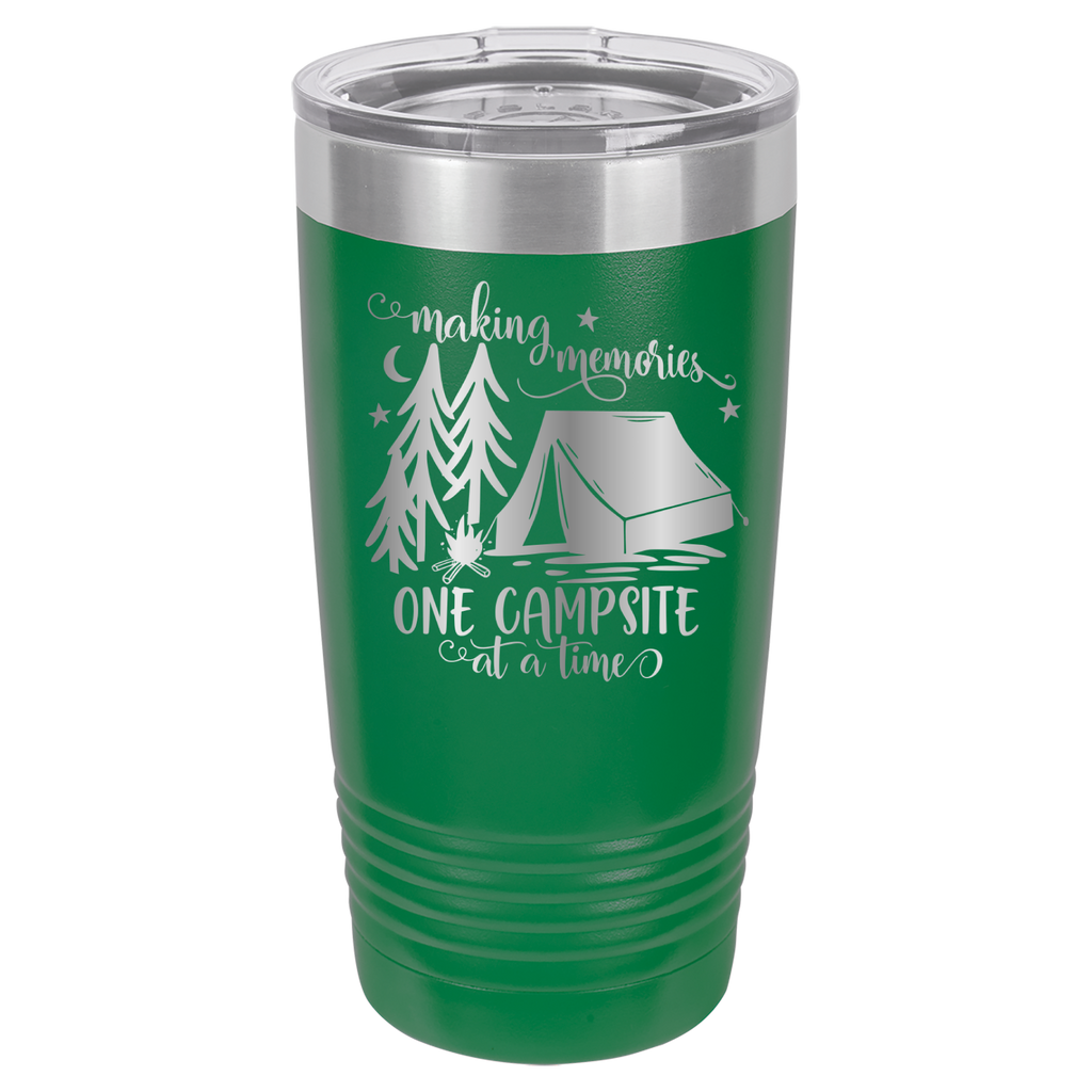 Making Memories One Campsite At A Time - 20oz Polar Camel Tumbler image 13