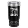 Young, Black, and Dope - 20oz Polar Camel Tumbler image 17