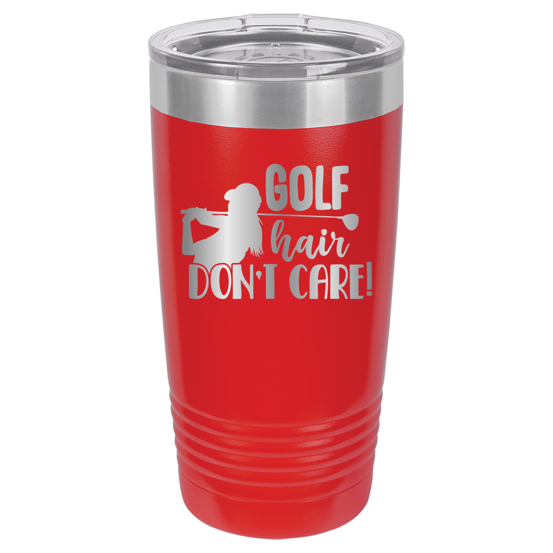 Golf Hair, Don't Care - 20oz Polar Camel Tumbler image 14